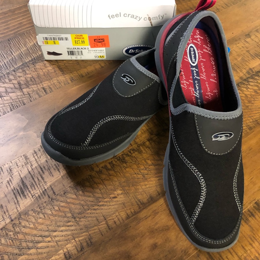 Dr School’s Teller Black 10M slip on